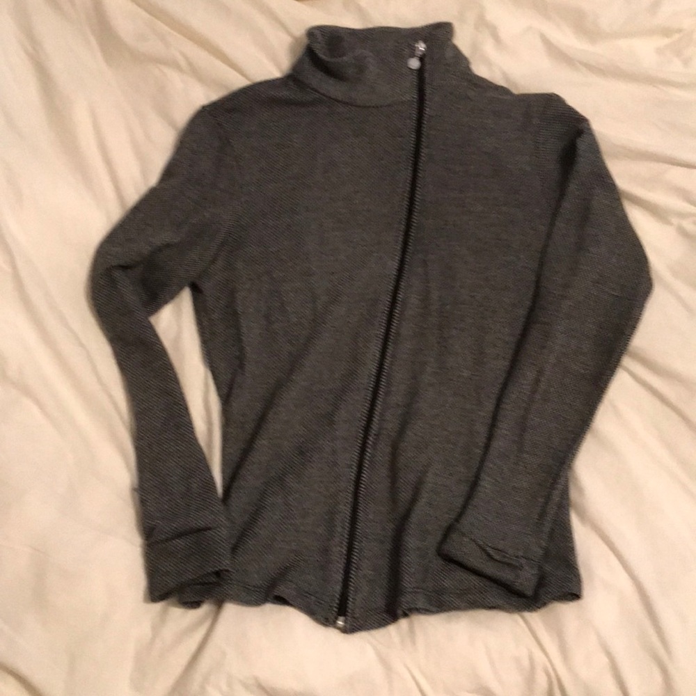 To and from Yoga zip up